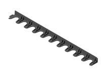 Vejos bortas Maxpol, 100 cm x 8 cm x 4.5 cm, juoda sp.