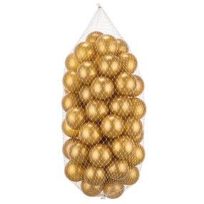 Pallide komplekt basseini jaoks Kalune Design Bubble Pops, ⌀ 7 cm, 50 tk, kuldne v.