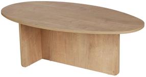 Kavos staliukas Nordure Orba, oak, 65 cm x 120 cm x 40 cm