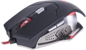 Žaidimų pelė Rebeltec Falcon, juoda