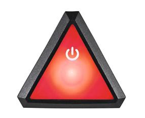 Priedas, šalmo led žibintas Uvex XB043, plastikas, raudona sp.