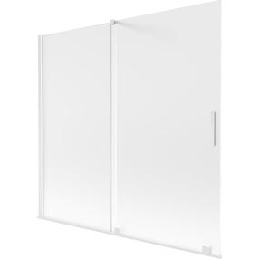 Vonios sienelė Mexen Velar, 170 cm x 150 cm, balta sp./grūdintas