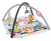 Aktyvumo kilimėlis Mattel Fisher Price Animal Lovers Contrast, 76 cm x 76 cm, įvairių spalvų
