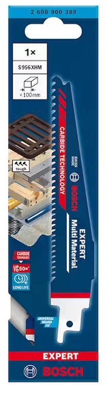 Pjūklo ašmenys Bosch Expert Multi Material S 956 XHM, 15 cm