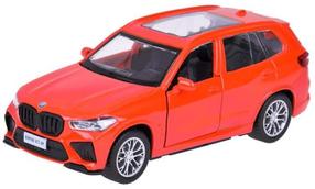 Rotaļlieta automašīna MSZ BMW X5M ZA5459, 1:43, sarkana krās.
