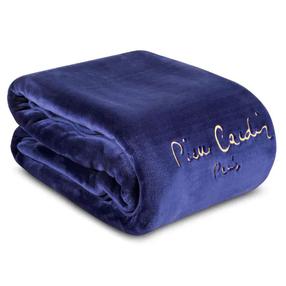 Pleed Pierre Cardin, sügavsinine v., 220 cm x 240 cm