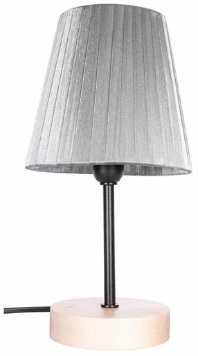 Galda stāvlampas Spotlight Mila 7771960, E14, 25W, sudraba krās./brūna krās.