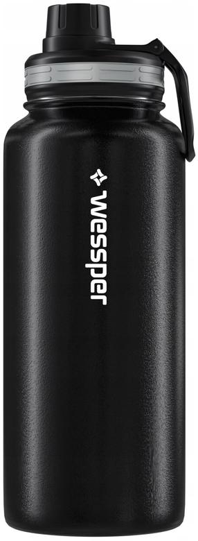 Бутылка-термос Wessper ActiveMax Steeline, 1 л, черный цв.