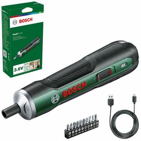 Akumuliatorinis suktuvas su akumuliatoriumi Bosch PushDrive