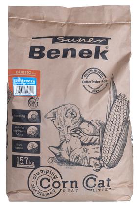 Kačių kraikas Super Benek Compact Sea Breeze, organinis (sušokantis), 25 l
