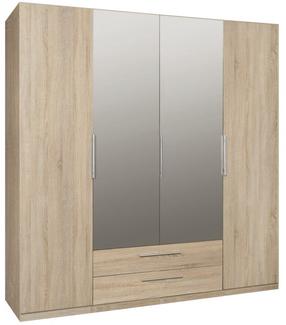 Spinta Forte Cadixo CDXS84S-D30, sonoma ąžuolo sp., 58.9 cm x 200.3 cm x 212.9 cm, su veidrodžiu