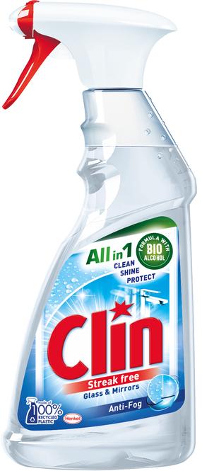 Очиститель стекол Clin, 0.5 л