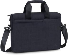 Nešiojamo kompiuterio krepšys Rivacase Biscayne 8325, juoda sp., 13.3-14"