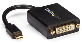Adapteris StarTech MDP2DVI Mini DisplayPort male, DVI female, 0.013 m, melna krās.