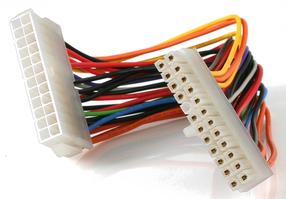 Kabelis StarTech ATX24POWEXT ATX 24pin Male, ATX 24pin Female, 0.2 m, įvairių spalvų