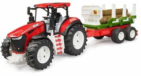  Mängutraktor Bruder Roadmax, punane v.