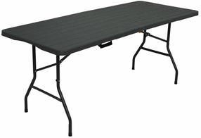 Stovyklavimo stalas Nils Camp NC1618, antracito sp., 180 cm x 74 cm x 73 cm