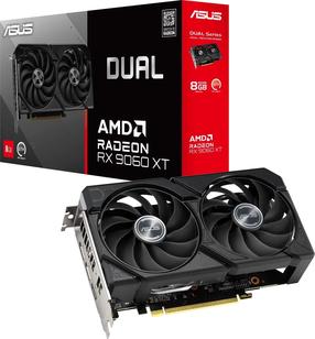Videokarte Asus Dual Radeon RX 9060 XT, 8 GB, GDDR6