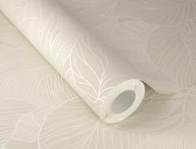 Tapeet Rasch FeuIillage Creme 314908, vinüül, hall v.