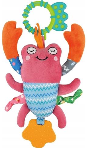 Žaislas vežimėliui K's Kids Lobster, įvairių spalvų