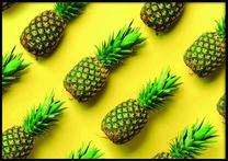 Paveikslas DecoKing Pineapple Yellow, 70 cm x 100 cm