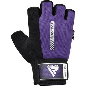 Svarcelšanas cimdi RDX W1, violeta krās., S