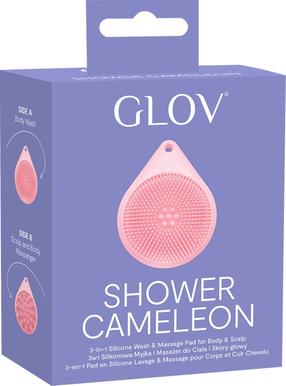 Губка Glov Cameleon 3in1, розовый цв.