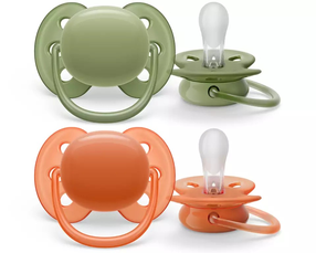 Luttide komplekt Philips Avent Ultra Soft Neutral, 18 kuud, roheline v./oranž v.