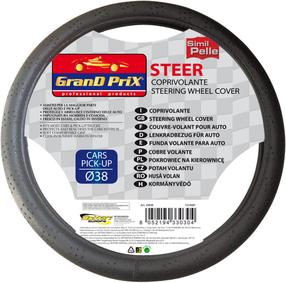 Stūres apšuvums Bottari Grand Prix, melna krās.