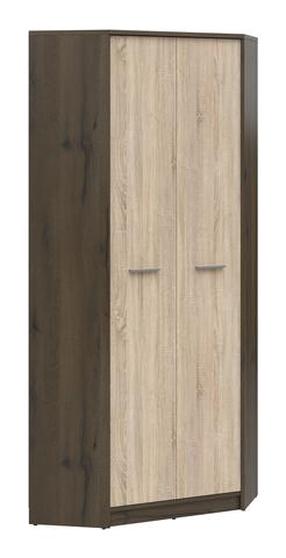 Spinta Nepo Plus, ruda/rusva, 79.5 cm x 79.5 cm x 197 cm