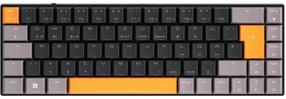 Bezvadu spēļu tastatūra CHERRY MX-LP 2.1 Cherry MX Speed, DE, melna krās.