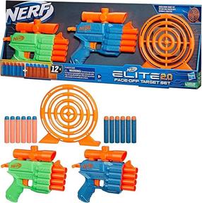 Rotaļu ieroču komplekts Hasbro Nerf Elite 2.0 Zila krās./Zaļa krās./Oranža krās.
