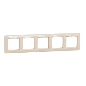 Rāmis 5PL Schneider Electric Sedna Design SDD312805, bēša krās. 5 v.
