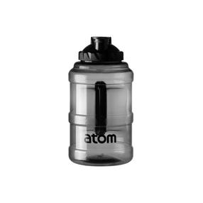 Sporta pudeles un šeikeri Atom, melna krās., plastmasa, 2.5 l
