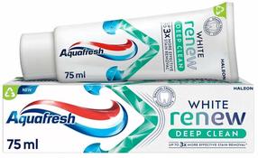 Зубная паста Aquafresh White Renew Deep Clean, 75 мл