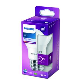 Lemputė Philips LED, A60, 4000 °K, E27, 7.5 W, 806 lm