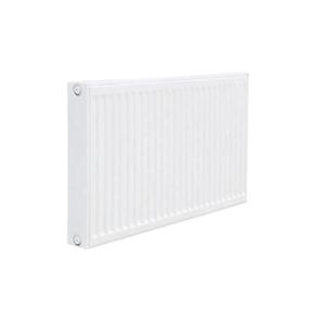 Radiators Sanica 33PKKPKP, 90 cm x 50 cm, sānu pieslēgums, 1711.8 W, balta krās.