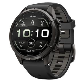 Viedais pulkstenis Garmin Fenix 9 Pro 43mm inReach 010-04335-11, carbon grey krās.