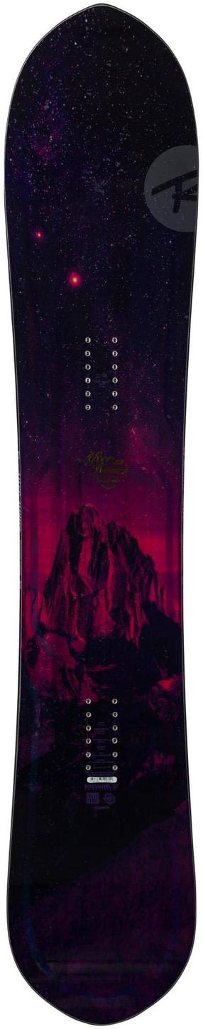 Сноуборд Rossignol After Hours, черный цв./розовый цв./фиолетовый цв., 156 см x 23.8 см