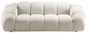 Sofa Micadoni Diana Son23, šviesiai smėlinė, 254 x 114 cm x 72 cm
