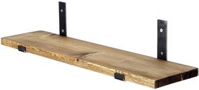 Sieninė lentyna Kalune Design LAM 009, medžio sp., 16 cm x 60 cm x 14 cm