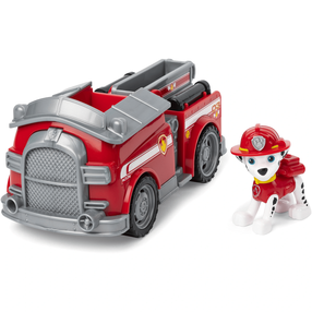 Transporto priemonė su figūrėle Spin Master Paw Patrol Basic Vehicle 2.0 6069058, balta sp./raudona sp.