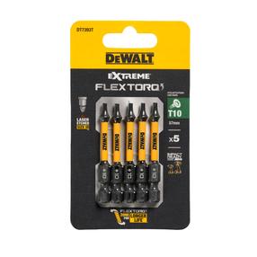 Набор битов для отверток Dewalt Flex Torq, T10, 57 мм