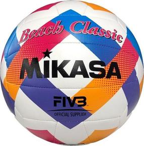 Võrkpall Mikasa Beach Classic, 5 suurus, sinine v./valge v./roosa v.