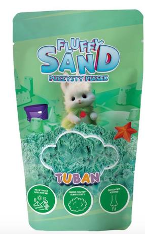 Modeliavimo smėlis Tuban Fluffy 37864, žalia sp., 90 g