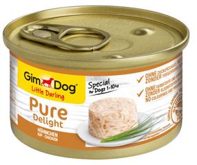 Šlapias šunų maistas Gimborn Pure Delight, vištiena, 0.08 kg