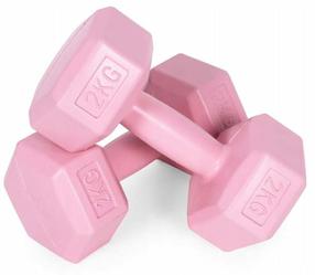 Svaru komplekts ModernHome Hex Dumbbell, 2 x 2 kg