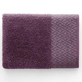Vonios rankšluostis DecoKing Andrea, violetinė sp., 90 cm x 50 cm