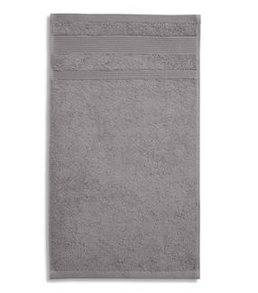 Plaukų rankšluostis Malfini Organic ADL 9182502, sidabro sp., 70 cm x 140 cm