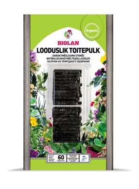 Mēslojums ziediem Biolan Natural, nūjas forma